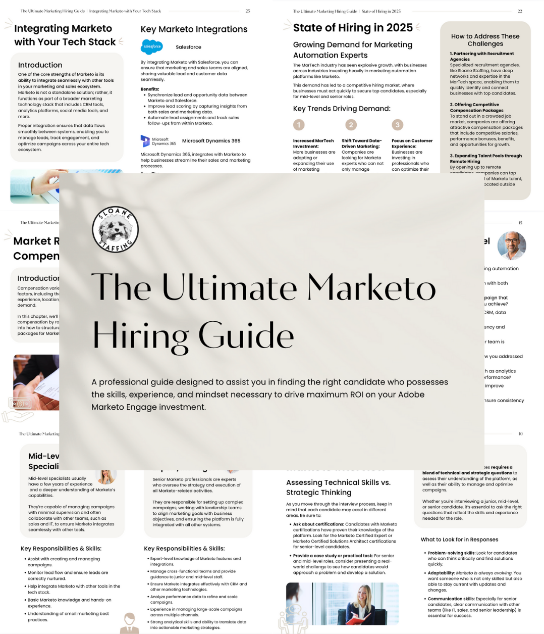 Adobe Marketo Hiring Guide cover