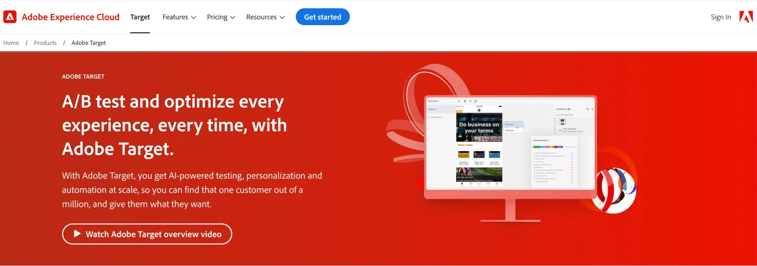 Adobe Target Talent Recruiter