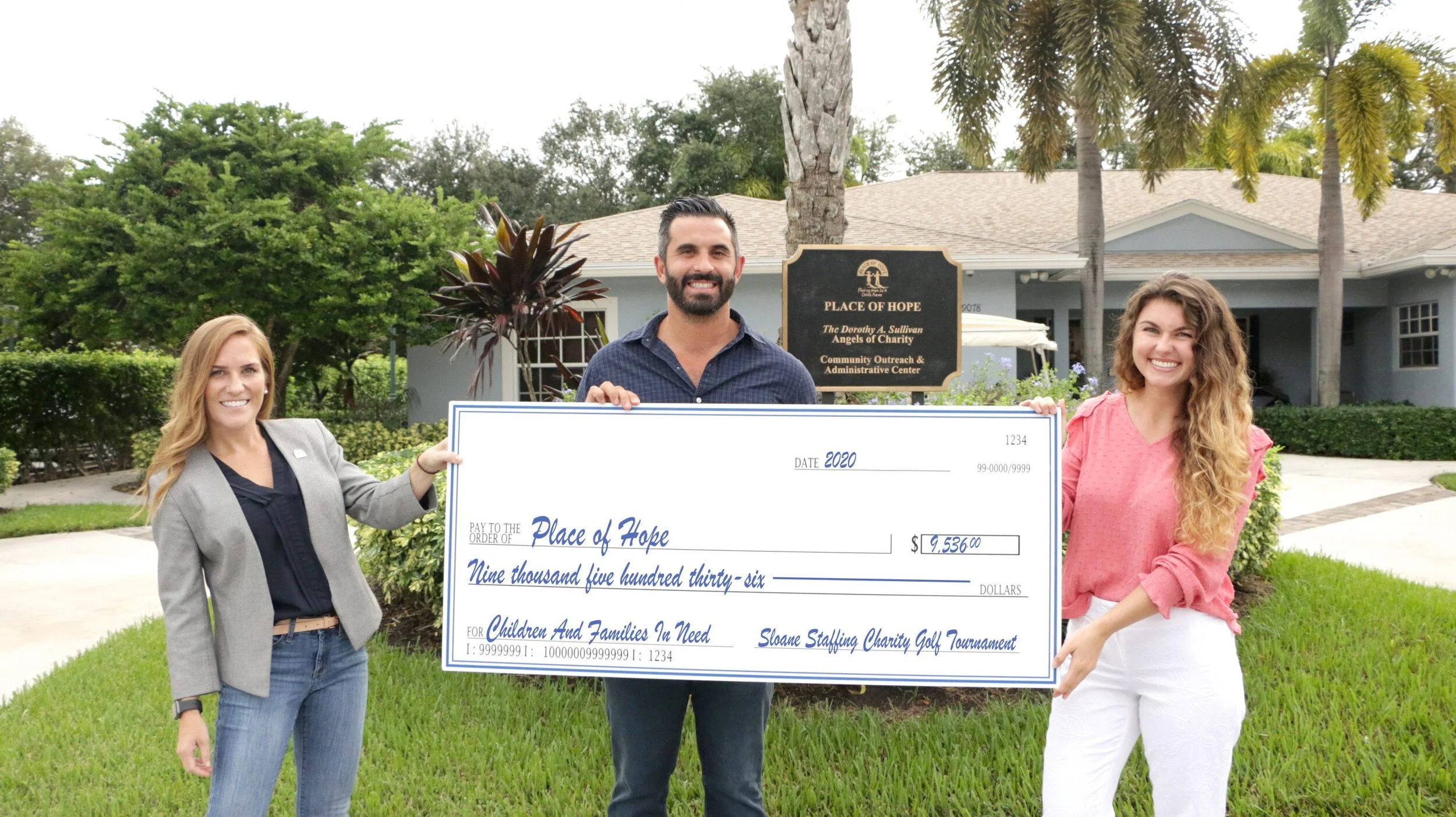 Sloane Staffing Donates Time And Money To Youth Programs